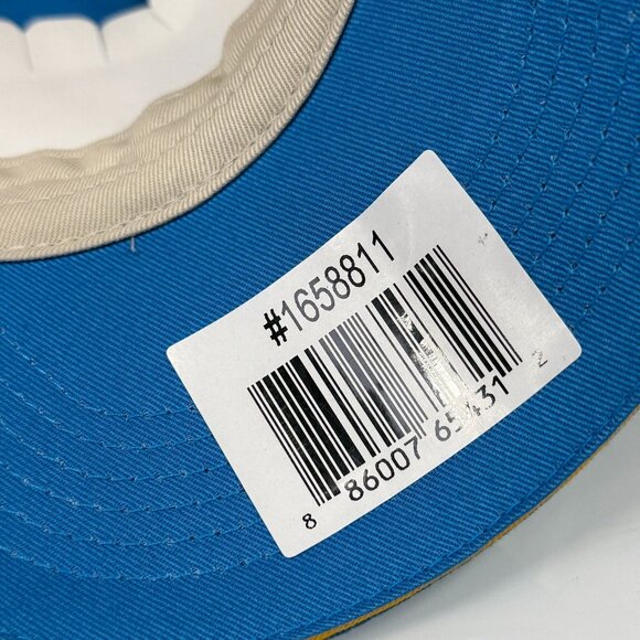 UCLA BRUINS One Size Snap Back Cap Hat Mesh Back Embroidered Captivating NWT - Picture 9 of 11